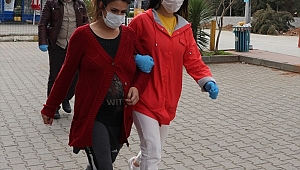Telefon yoluyla dolandırıcılık iddiasıyla biri hamile iki kişi yakalandı