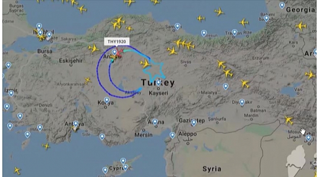 THY'nin 'TK1920' kodlu özel uçuşu tamamlandı