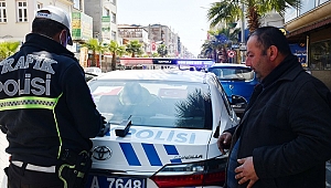 Turgutlu'da yasağı ihlal eden alkollü ve ehliyetsiz sürücüye  ceza
