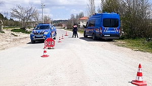 Uşak'ta bir köy karantinaya alındı
