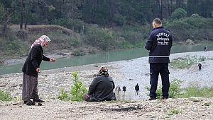 Balık avladıkları derede kaybolan iki kişinin