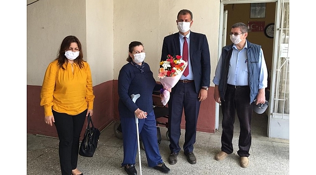 Başkan Duran,Engelli Bireyleri Ziyaret Etti