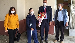 Başkan Duran,Engelli Bireyleri Ziyaret Etti