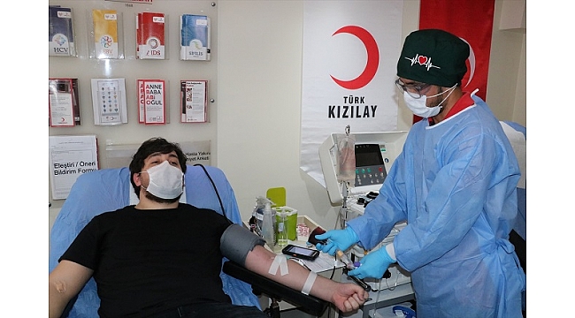 Doktor plazma bağışçısı oldu