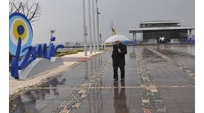 İzmir için kuvvetli sağanak ve dolu uyarısı