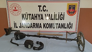 Kaçak kazı yapan 2 kişi yakalandı