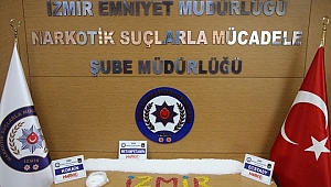 Kamyonda 8 kilo 890 gram sentetik uyuşturucu ele geçirildi
