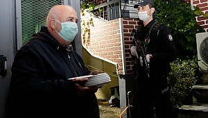 Mahallelinin sahur sürprizi polisi duygulandırdı