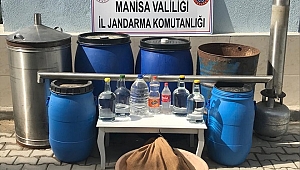 Manisa'da sahte içki operasyonu