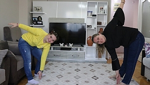 Özel sporcu Filiznur ile Kovid-19'u yenen annesinin en özel günü