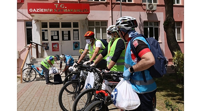 Pedalları "sosyal destek" için çeviriyorlar