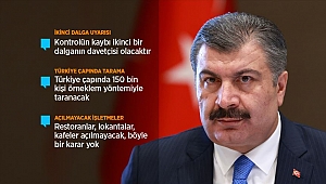 Sağlık Bakanı Koca""Tehdit ortadan kalkmış değil"