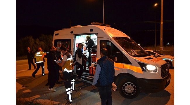 Söke'deki trafik kazasında 3 kişi yaralandı
