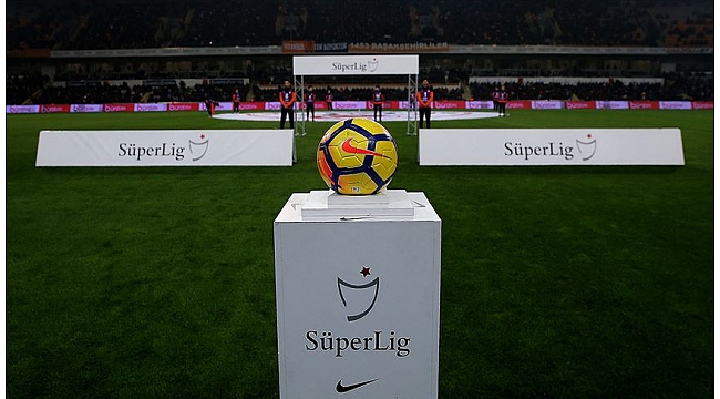 Süper Lig'de 5 haftalık program açıklandı