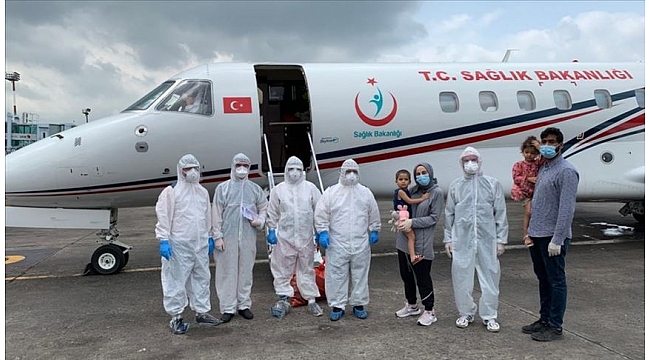 Türk vatandaşı kadın ve ailesi Bangladeş'ten yurda getirildi