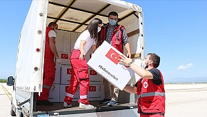 Türkiye'nin tıbbi yardımları Kuzey Makedonya'ya ulaştı