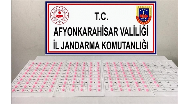 Afyonkarahisar’da uyuşturucu operasyon