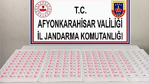 Afyonkarahisar’da uyuşturucu operasyon