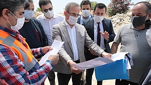 Başkan Sürekli’den Efes Kanal Yolu müjdesi