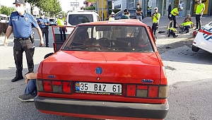 Denizli'de Trafik Kazası:5 polis yaralı