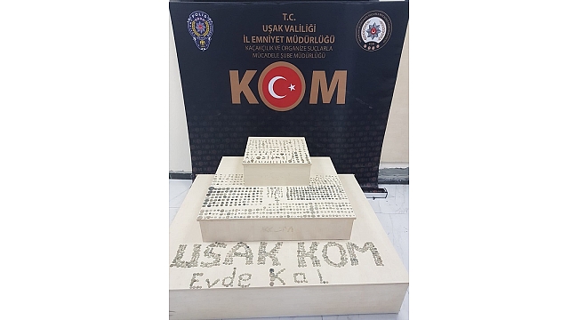 Durdurulan otomobilden tarihi eser yakalandı