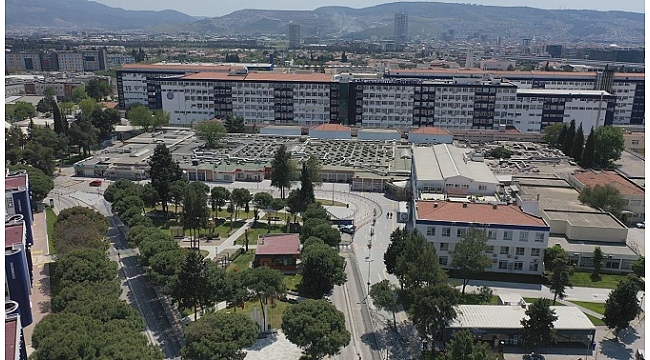 EÜTF Hastanesinin yeşil alan miktarı 2,5 kat arttı