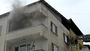 Evinde yangın çıkan kişi hayatını kaybetti