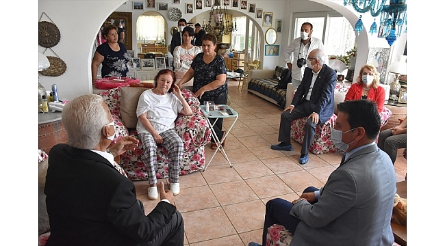 Fatma Girik'e anlamlı ziyaret
