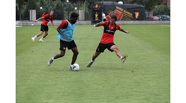 Göztepe, Aytemiz Alanyaspor maçının hazırlıklarını sürdürdü