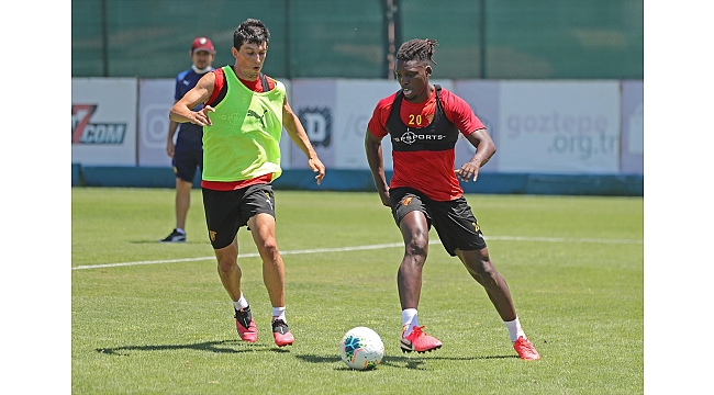 Göztepe, Fenerbahçe maçının hazırlıklarına devam etti
