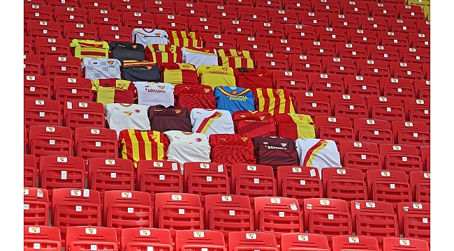 Göztepe taraftarının tribündeki yerini lisanslı formalar dolduracak