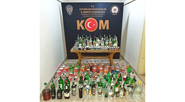 İçki kaçakçılığı operasyonunda 3 zanlı yakalandı