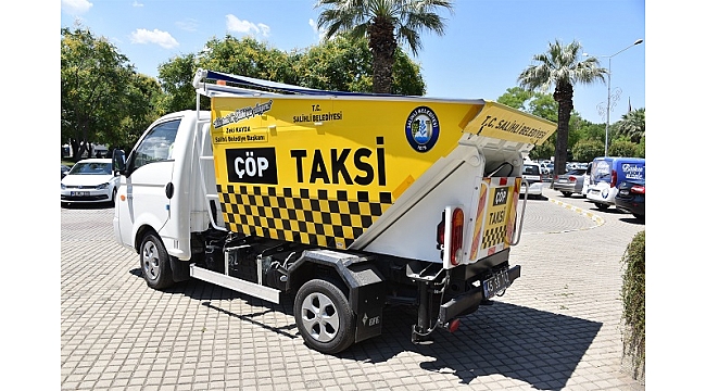 Salihli Belediyesinden Çöp Taksi Uygulaması