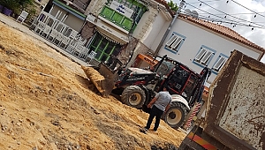 Turizm sezonunda Alaçatı şantiyeye döndü