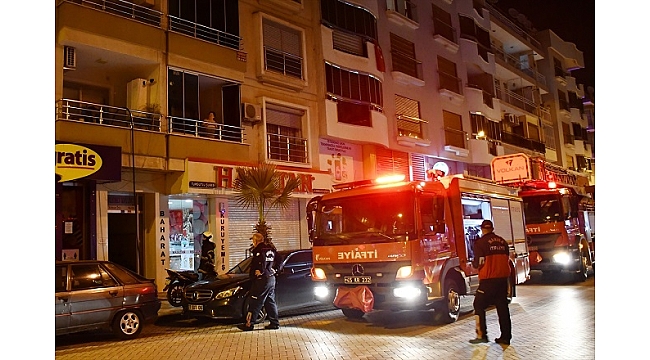 Yangın hasara sebep oldu