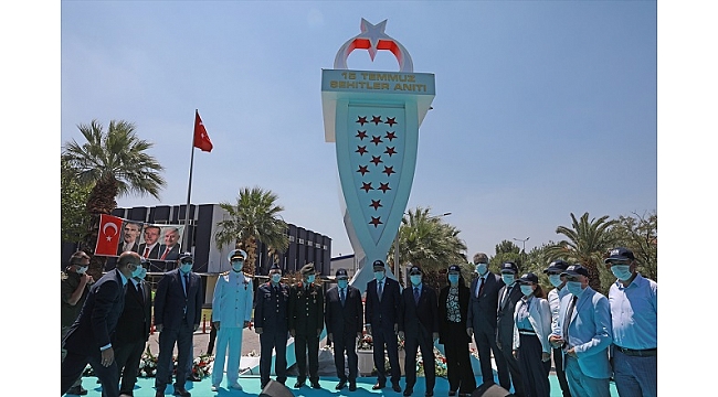 15 Temmuz Demokrasi Şehitleri Anıtı açıldı