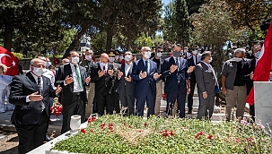 15 Temmuz Demokrasi ve Milli Birlik Günü'nde şehitler anıldı