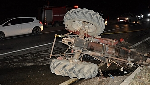 Afyonkarahisar'da zincirleme trafik kazası: 1 ölü, 2 yaralı