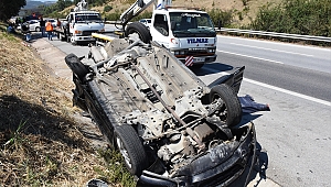 Aydın'da 2 otomobil çarpıştı: 1 ölü, 2 yaralı