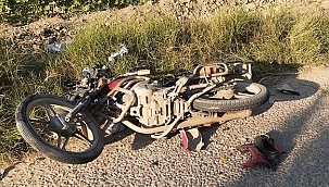 Aydın'da kamyonetle çarpışan motosikletin sürücüsü öldü