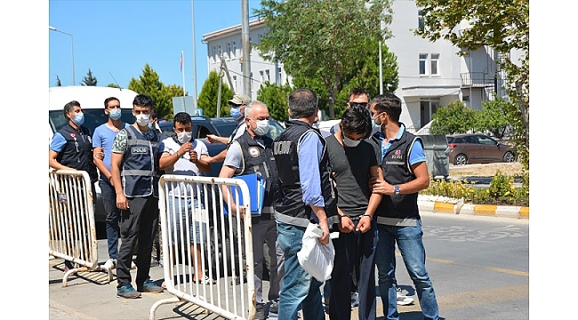 Aydın'da suç örgütü operasyonunda 10 gözaltı