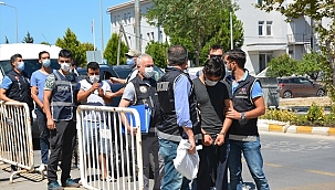 Aydın'da suç örgütü operasyonunda 10 gözaltı