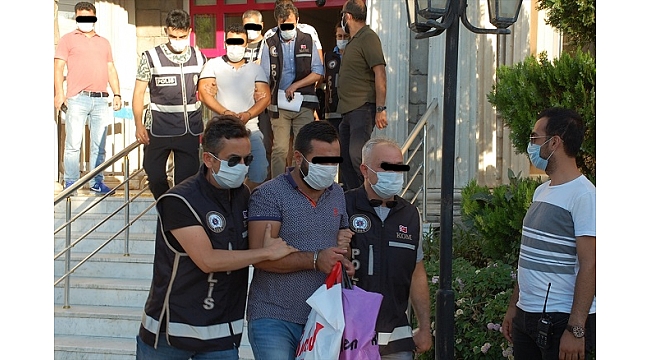 Aydın'da suç örgütü operasyonunda 6 tutuklama