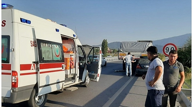 Aydın'da trafik kazası: 1 ölü, 1 yaralı