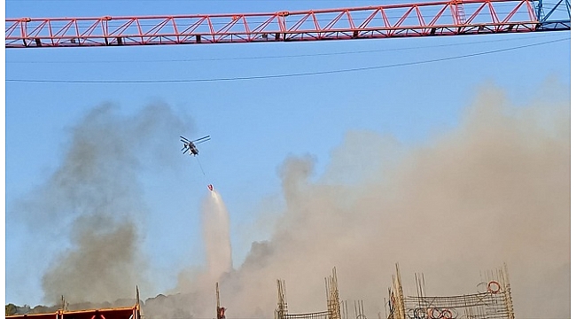 Bakan Pakdemirli,Söndürme Çalışmalarını Denetledi