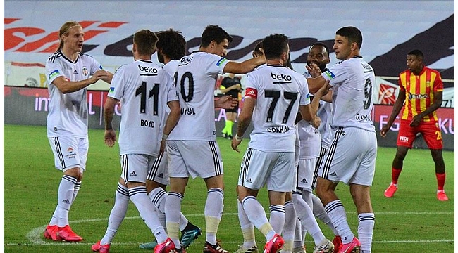 Beşiktaş haftayı 3 puanla kapattı