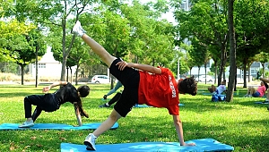 Çiğli’de Sosyal Mesafeli Taekwondo Antrenmanı