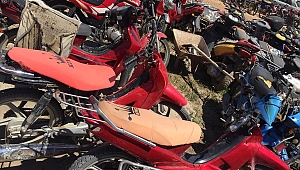 Denizli'de motosiklet hırsızlığı 5 tutuklama