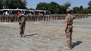 Diyarbakır'dan 268 komando, Suriye'ye uğurlandı