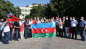 Ermenistan'ın Azerbaycan'a yönelik saldırıları protesto edildi